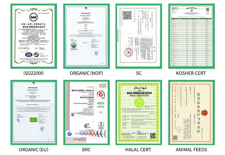 Certification