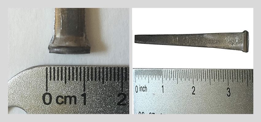cut masonry nails quality control