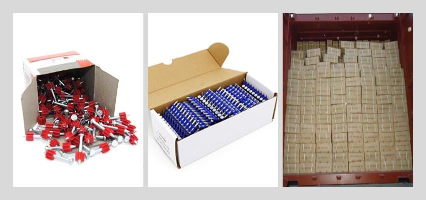 Packing and Container Loading Drive Pin Shooting Nails